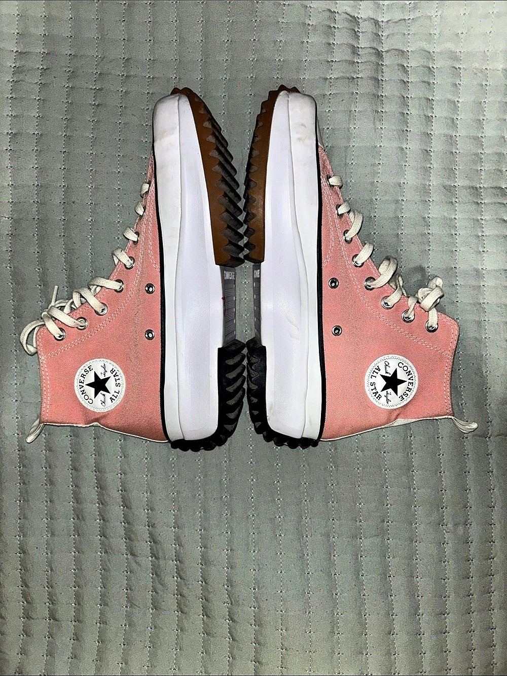 Converse Run Star Hike High-Top Platform Sneakers - Pink - W10.5/M9
